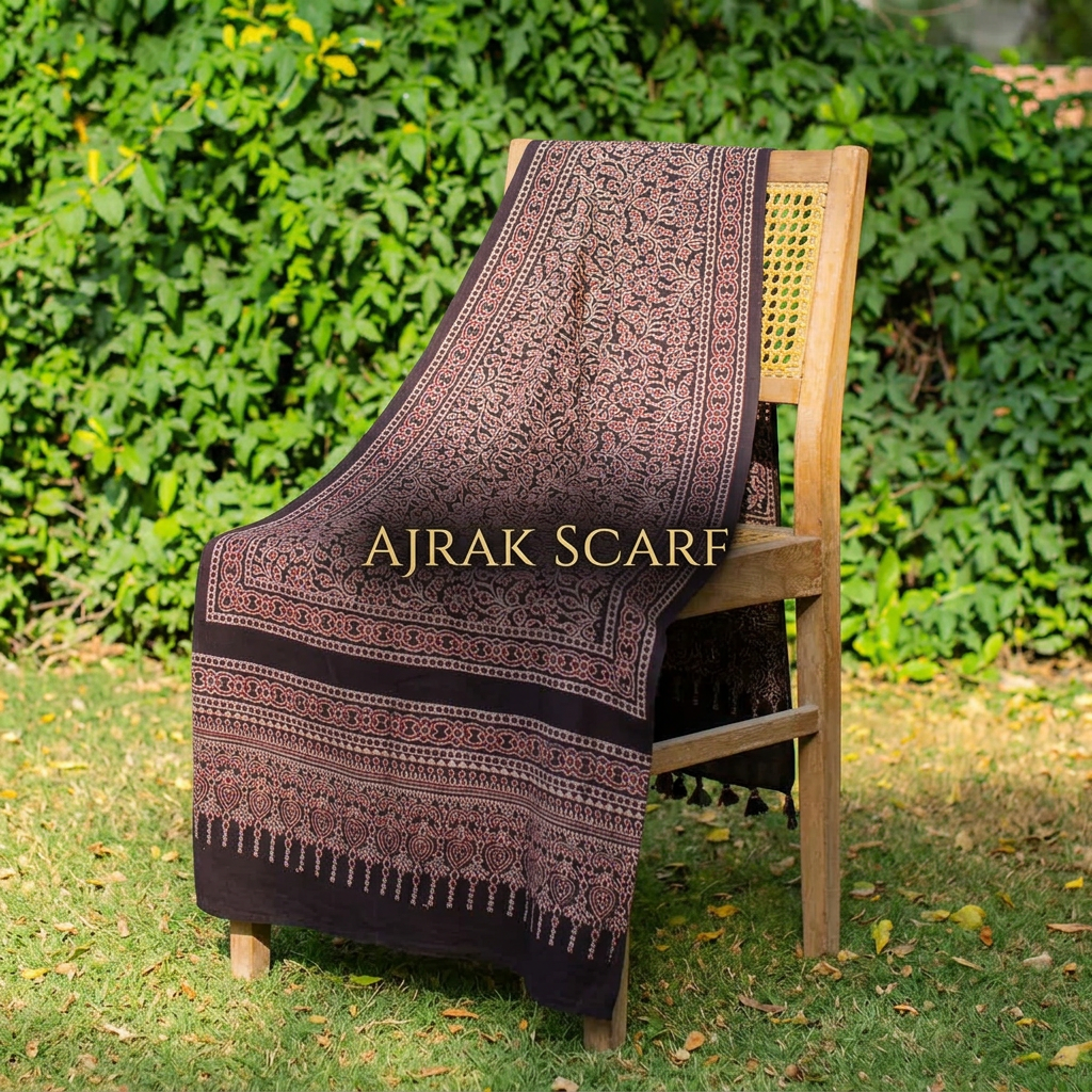 Ajrak Scarf